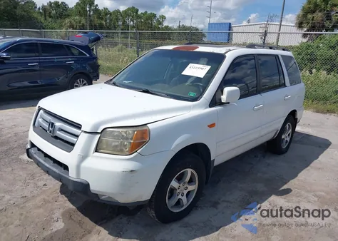 2007 Honda Pilot Ex-L from USA, damaged, VIN 5FNYF285X7B021429